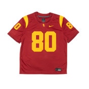 USC Trojans Men's Nike Cardinal #80 Home Football Jersey